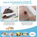 Pet Steam Brush Dog Cat 2026 New Grooming Comb for Shedding, Floating Hair, Smooth & Detangling, Gentle Cool Mist Softens Hair Reduces Static Helps Pets Who Dislike Bathing,Includes Waterless Shampoo