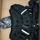 Renoj Weighted Vest for Women Men: 16lb Weight Training Vest for Workout, Running, Walking, Exercise, Weight Loss, Weight Lifting - With Reflective Strips and Storage Pocket (Black)