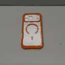 Diaclara Magnetic Designed for iPhone 17 Pro Max Case Full Body Bumper[Compatible with MagSafe] Military Drop Proof Cover with Built-in Touch Sensitive Anti-Scratch Screen Protector,Orange