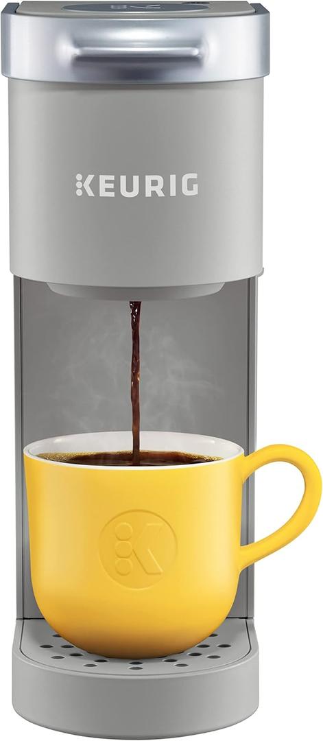 Keurig K-Mini Single Serve K-Cup Pod Coffee Maker, Featuring An Ultra-sleek Design, Studio Gray