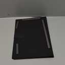 Flutesan Big Knitting Pattern Holder 16.7 x 10.6 Inch Fold up Cross Stitch Knitting Chart Keeper with 4 Replacement Magnets Magnetic Cross Stitch Accessories and Supplies for Crochet, Black