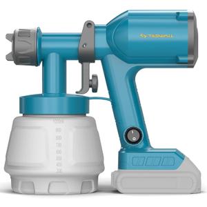 Tilswall Cordless Paint Sprayer Compatible with Dewalt 20V Battery (Battery Not Included), Portable Spray Paint Gun with 33.8 fl oz Container, 3 Spray Modes for House Fence Wall Wood Furniture