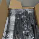 Yecaye Under Bed Storage with Wheels 2Pack, 70L Larger Capacity Under Bed Storage Containers, Underbed Shoe Storage Organizer, Rolling Under Bed Metal Drawers for Clothes, Blankets(35.5 x 17 x 6.7in) (Black)