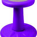 ActiveChairs Kids Wobble Stool, Flexible Preschool & Elementary Classroom Seating, Improves Focus & Posture. ADHD/ADD Wiggle Chair, [Kids Active Fidget Chairs], 14" Stool, Ages 3-7, Purple