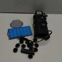 Turtle Tank Filter Aquarium Internal Filter for 3 to 20 Gallon Fish Tank, Bio-filtration Low Water Level Small Power Canister Filter, Frog Shrimp Newt Betta Water Clean, Hang On Back Waterfall Quiet