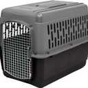 Petmate Large Breeds Dog Kennel, Various Sizes, Dark Gray/Black, Made in USA (40.0"L x 27.0"W x 30.0"H)