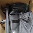 42.8 Inch Expandable Large Rolling Duffle Bag with Wheels (Black), 42.8 x 20x 11 inch