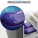 Reusable Hot and Cold Ice Packs for Injuries (3-Piece Set), Joint Pain, Muscle Soreness and Body Inflammation - Reusable Gel Wraps - Adjustable & Flexible for Knees, Back, Shoulders, Arms and Legs