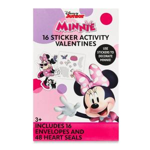 Stickers Activity Valentine's 16 Stickers 2 Pack