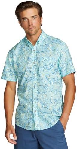 Eddie Bauer Mens Eddie Bauer Printed Baja Shirt Size 4XB