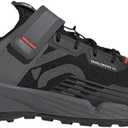adidas Mens 5.10 Trailcross Clip-in Cycling Cycling Sneakers Shoes - Black (Core Black/Grey Three/Red), 7.5