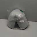 5 STARS UNITED Knee Pillow for Back Sleeping  Cooling Cover - Memory Foam Cushion for Sciatica Pain Relief  Under Leg Support for Sleeping on Back  Half Moon Bolster for Bed, Arctic Gray (Standard)