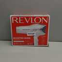 REVLON Infrared Ionic Hair Dryer with Diffuser & Concentrator, 2 Speed Settings, Blow Dryer with Tourmaline Technology for Frizz Control, 1875 Watt Power for Fast Drying, Suitable for All Hair Types