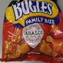 Bugles Tabasco Flavored Crispy Corn Snacks, Hot and Cheesy, Family Size, 14.5 oz, BB Date: 1/15/26