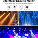 Outdoor Waterproof Par Lights, IP65 Stage Light, LED Uplights with DMX512 Sound Activated, DJ Lighting for Christmas Event Party Wedding Disco (1, 6 Colors Mixed)