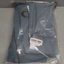 H.VERSAILTEX Elegant Grommet Blackout Thermal Insualted Solid Curtains/Drapes,Window Treatment Panels (Set of 2, Stone Blue, 52" W x 96" L)