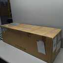 Mueller Janska M-Resin Heavy Duty Tall Planter, Indoor/Outdoor Grande Plant, Tree, Flower Pot, 2-Piece Set, 27.5, Modern Design, Built-in Drainage, Dark Grey