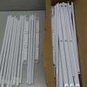 STARLATTA Foldable Drying Rack Clothing, 3-Tier Clothes Drying Rack Use for Indoor & Outdoor Anti Rust Laundry Drying Rack Collapsible 28" L x 35" H x 10" W