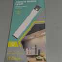 Under Cabinet Lighting, Equipped with Motion Sensor, 11.8" Rechargeable Battery Operated3-Level Adjustable Brightness, 3 Pack Magnetic Under Counter Lights for Kitchen, Closet, Pantry
