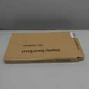 Display Easel, Metal Round Tube Scroll Vintage Gold Decorative Adjustable Floor Standing Easel with Chain Support, Perfect for Showcasing Pictures, Artwork, Picture Frame Wedding Sign Etc