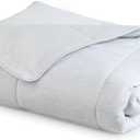 PetFusion Premium Cat and Dog Cooling Blanket. Lightweight Pet Blanket | Machine Washable | Multiple Sizes: for Pets Small to Extra-Large | Multiple Colors: Grey and Brown (Small (27x31 inch))