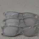 3 Pack Blue light Blocking Reading Glasses for Men, Stylish Metal Frame Readers