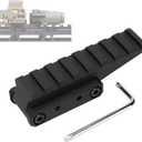 Phoking Optic Riser Mount Picatinny Rail Fast Riser Red Dot Riser for Red Dot Sight Scope Optics (Black)