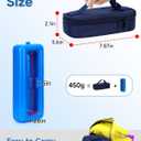 YOUSHARES Insulin Vials Cooler Travel Case - TSA Approved Diabetic Medication Vial Cooling Bag with Protective Ice Brick, Refrigerated Diabetes Supplies Organizer, Small Bottle Carrying Storage