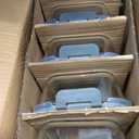 KOMUEE 30 oz 5 Pack Glass Meal Prep Containers, Glass Storage Containers with Lids - Dishwahser, Microwave, Oven and Freezer Safe