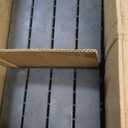 60 sq. ft Plastic Interlocking Deck Tiles,60 PCS Patio Deck Tiles,12"x12" Waterproof Outdoor Flooring All Weather Use, Patio Floor Decking Tiles for Porch Poolside Balcony Backyard