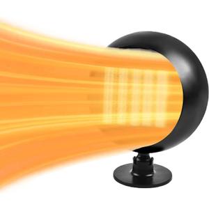 12 Volt Heater For Car 150W Fast Heating Cooling Fan Defogger & Defroster 360 Rotation Portable Car Heater That Plugs Into Cigarette Lighter Small Air Heat 250005