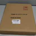 KAIWIN 100% Solid Wood Black 8x10 Picture Frame 2 Pack - Display Picture 5x7 with Mat, HD Glass Inside, Rustic Wooden Photo Frames for Table Top and Wall Mounting