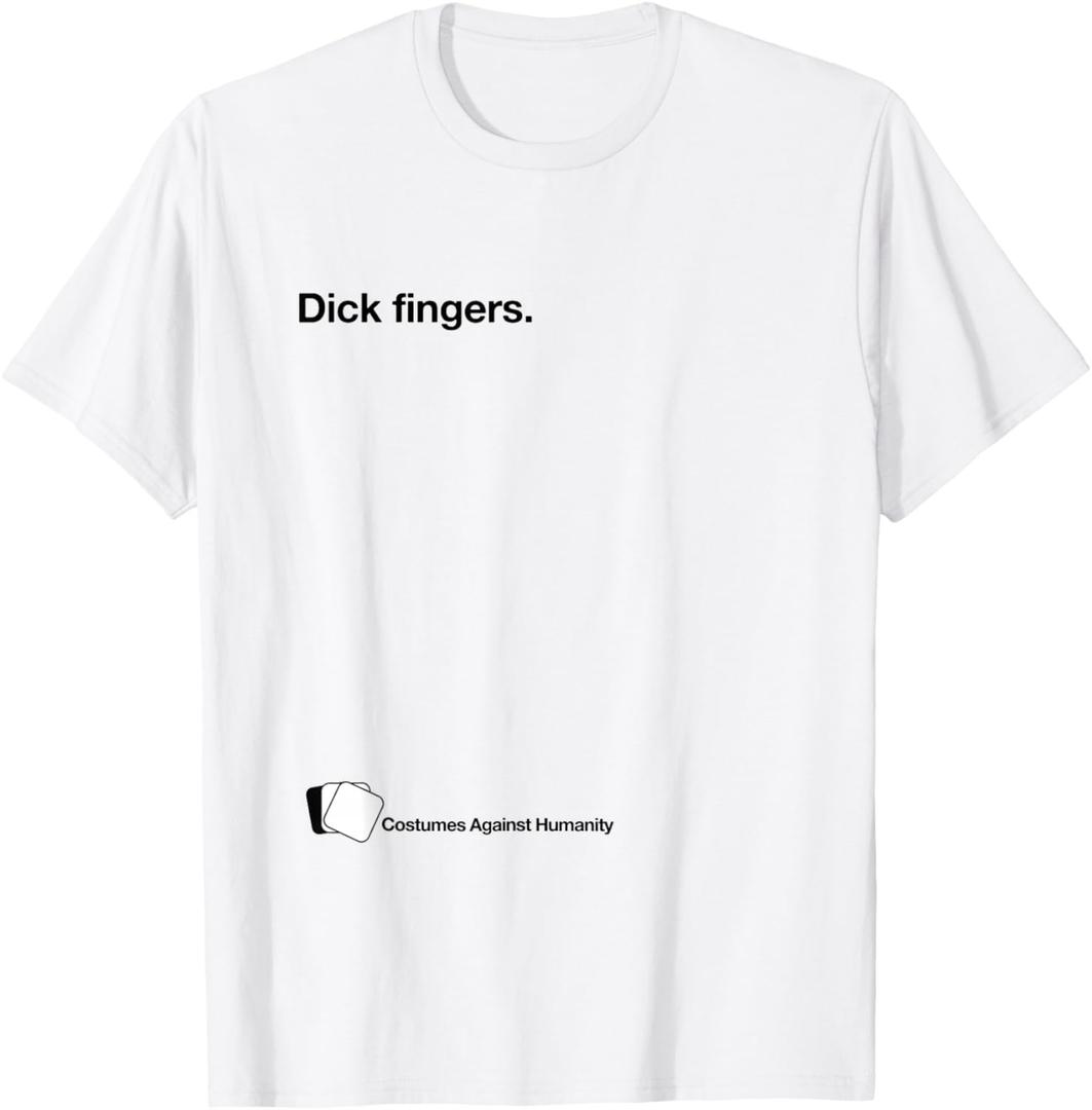 Funny Halloween Against Humanity Group & Couple Costume T-Shirt. M Size
