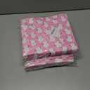 2 x 80Pcs Pink Christmas Guest Napkins Winter Snowman Disposable Paper Napkin Cute Xmas Holiday Party Decorative Dinner Hand Napkin Towel for Wedding Birthday Party Supplies, 13 x 15.7 inch