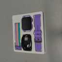 Kids Smartwatch for Boys Girls with GPS Tracker 4G LTE Calling & Real-Time Location Tracking, Kids Watch with Video Chat, Camera, Games, SOS Call Watch for Children Age 3-15 (Purple)