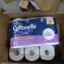 Cottonelle Ultra Soft Toilet Paper, 24 Family Mega Rolls=108 Regular Rolls