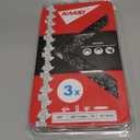 KAKEI Chainsaw Chain 18 Inch .325" Pitch .050" Gauge 72 Drive Links Fits Husqvarna 440, Echo CS-400, Jonsered - 591094872, 20lpx072g, H72 (3 Chains) - Semi Chisel