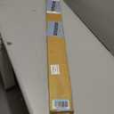 DEZ FURNISHINGS Cordless 1" Light Filtering Pleated Shade, Fabric, 35"W x 72"H, White