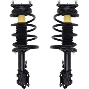Autoround Front Complete Shock Absorber 172306 172305 Compatible with Hyundai Elantra 2007 2008 2009 2010, Left & Right Struts with Coil Spring Assembly