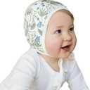 KLUSHA Bamboo and Cotton Double Sided Baby Beanie for Newborns Hospital Hat Reversible Breathable All Seasons Bonnet