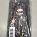 3M Littmann Classic III Monitoring Stethoscope, 5809, More Than 2X as Loud, Weighs Less, Stainless Steel Copper-Finish Chestpiece, 27" Chocolate Tube, Copper Stem and Headset