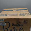 Pampers Pure Baby Diapers, Size 2 (12-18 lbs), 186, Up to 100% Leakproof, Premium Hypoallergenic Soft Diapers