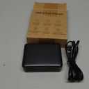 USB C Fast Charger, 100W GaN 6 Port Type C Charging Station Hub Block Cube, USB C Wall Charger Power Strip Adapter Plug for iPad iPhone 17 16 15 14 13 12 Pro Max Pixel Note Galaxy, 5ft Cord