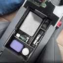 EDBETOS 2026 Equinox Center Console Organizer Compatible with Chevy Equinox 2025 2026 LT/RS/ACTIV Armrest Storage Box Interior Pallet Insert Tray Secondary Accessories, Middle Console Tray, Not for EV