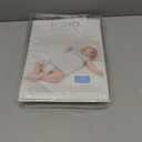 NoJo Safe Sleep Swaddle Blanket for Crib Safety for Newborns and Infants  Safe, Anti-Rollover Blanket, White (1 Count (Pack of 1))