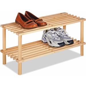 Whitmor Wood Household Shelves - Natural