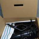 Steam Mop, 12-in-1 Powerful Handheld Steam Cleaner Detachable Steam Mops for Floor Cleaning, 565ML Removable Tank, 23FT Power Cable, MultiPurpose Steamer for Hardwood, Tile, Grout, Furniture (Black)