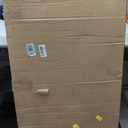 Bed Headboard, Size 40"-24" White with Blue Lining