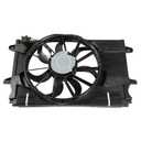 Silscvtt Black Radiator Cooling Fan 39013323 Replacement for Chevy Cruze 2011-2019