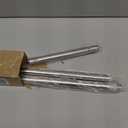 Shower Curtain Rod 32-50 Inches, No Drill Shower Rod Tension, Never Rust Anti-Slip Shower Curtain Rod for Bathroom Window, Adjustable Tension Curtain Rod. Nickel